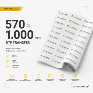 DTF-Transferdrucke 570 x 1.000mm
