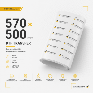 DTF-Transferdrucke 570 x 500mm