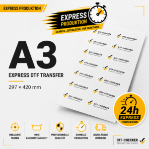 EXPRESS DTF-Transferdrucke A3